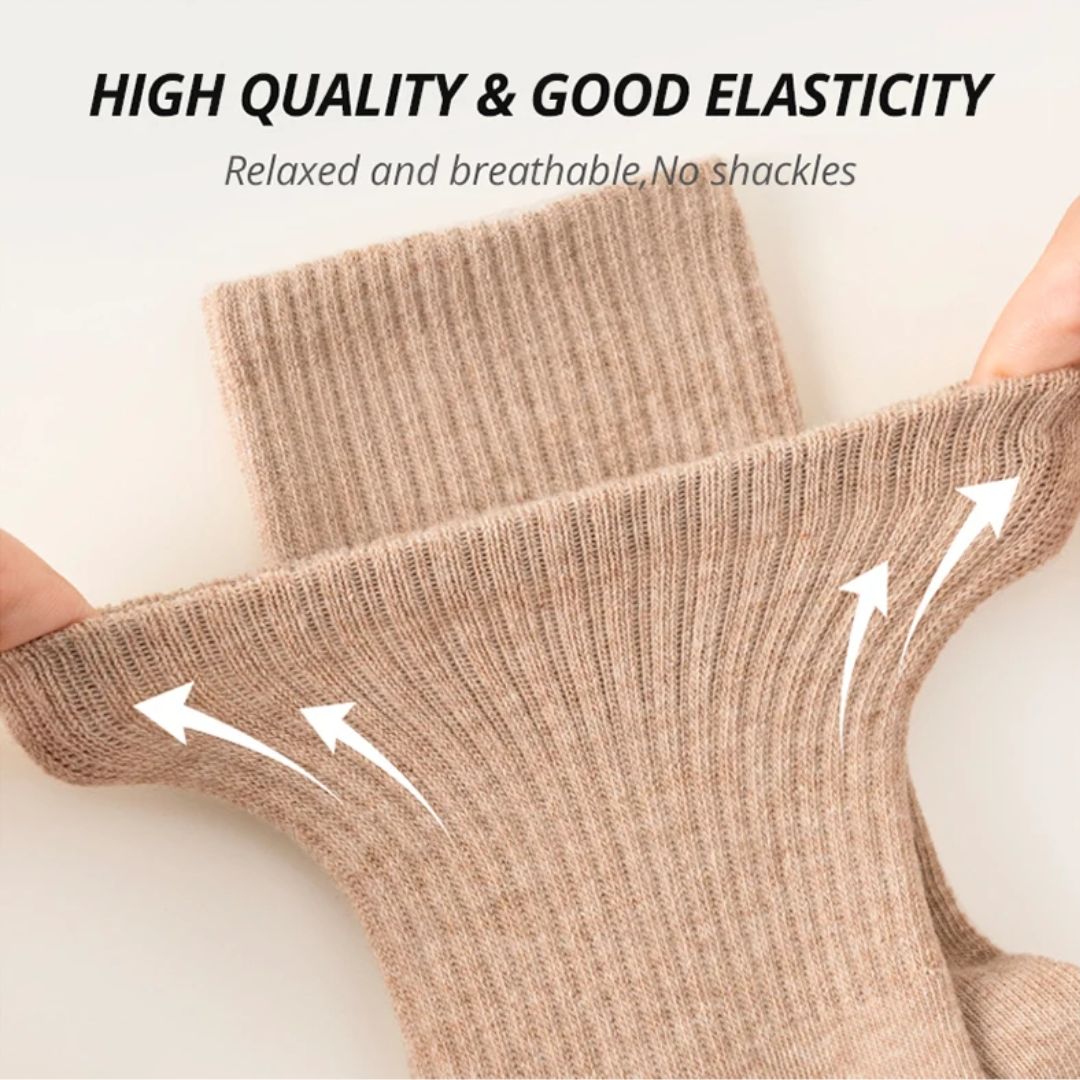 Colin Traditional Socks – 5-Pack Soft & Breathable Business Socks