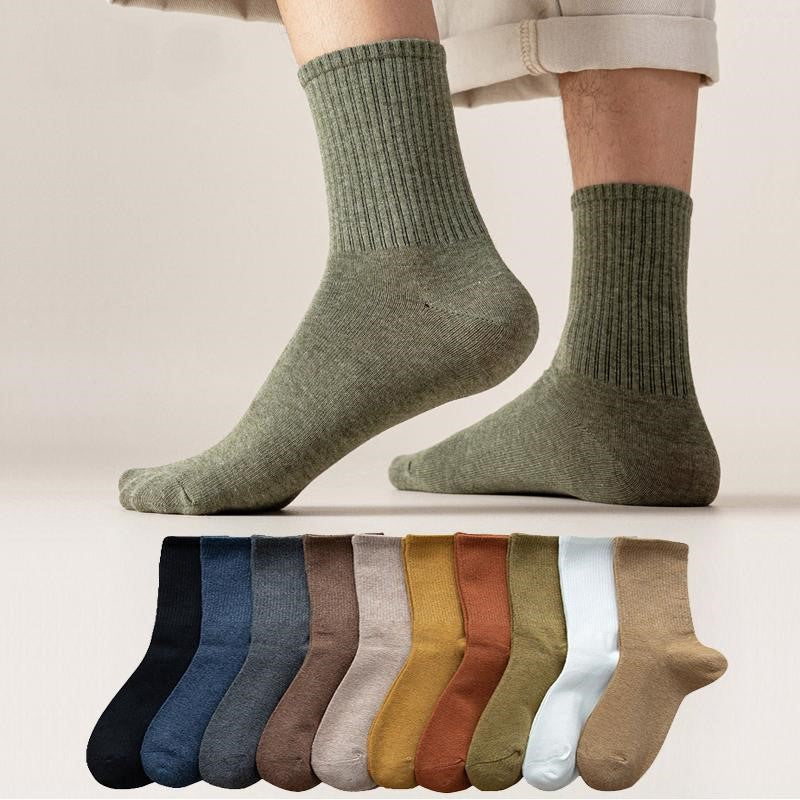 Colin Traditional Socks – 5-Pack Soft & Breathable Business Socks