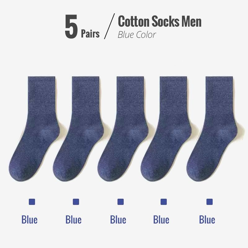 Colin Traditional Socks – 5-Pack Soft & Breathable Business Socks