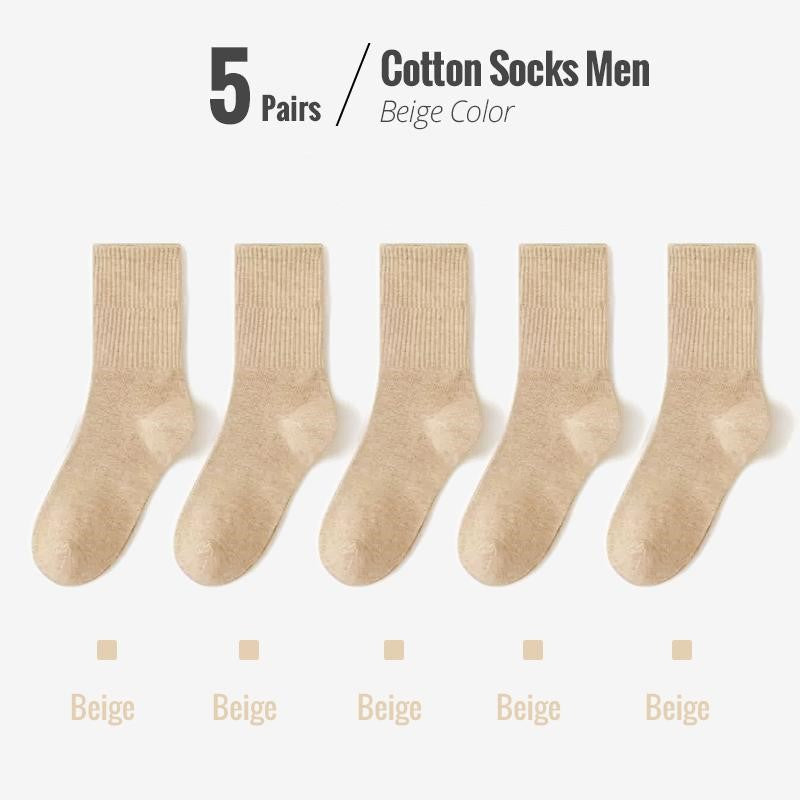 Colin Traditional Socks – 5-Pack Soft & Breathable Business Socks