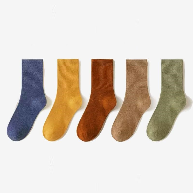 Colin Traditional Socks – 5-Pack Soft & Breathable Business Socks