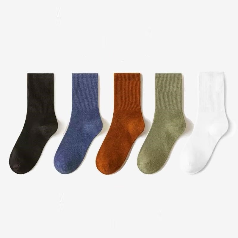 Colin Traditional Socks – 5-Pack Soft & Breathable Business Socks