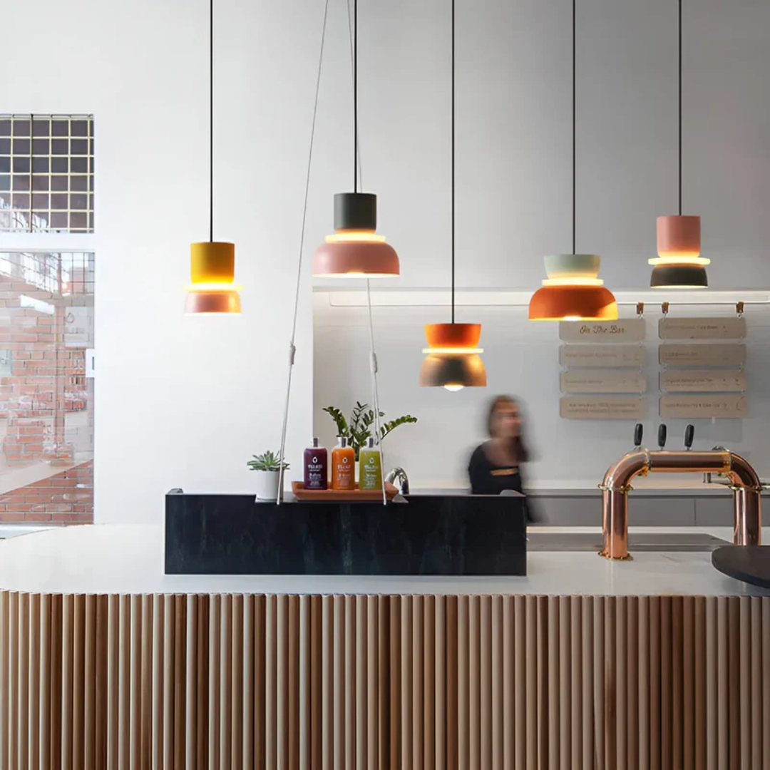 Colourful and Trendy Macaron LED Pendant Light - VividGlow