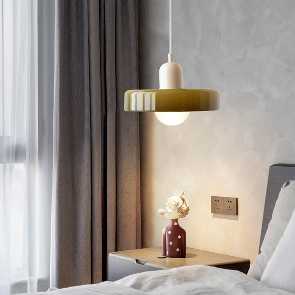 Colourful Pendant Lamp in Bauhaus Style - StiloGlas