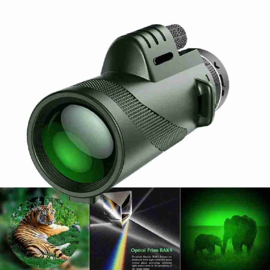 BowLift | Compact  Ultra-Zoom Monocular | HD Lens, Lightweight & Perfect for Hiking, Birdwatching, and Sports Events