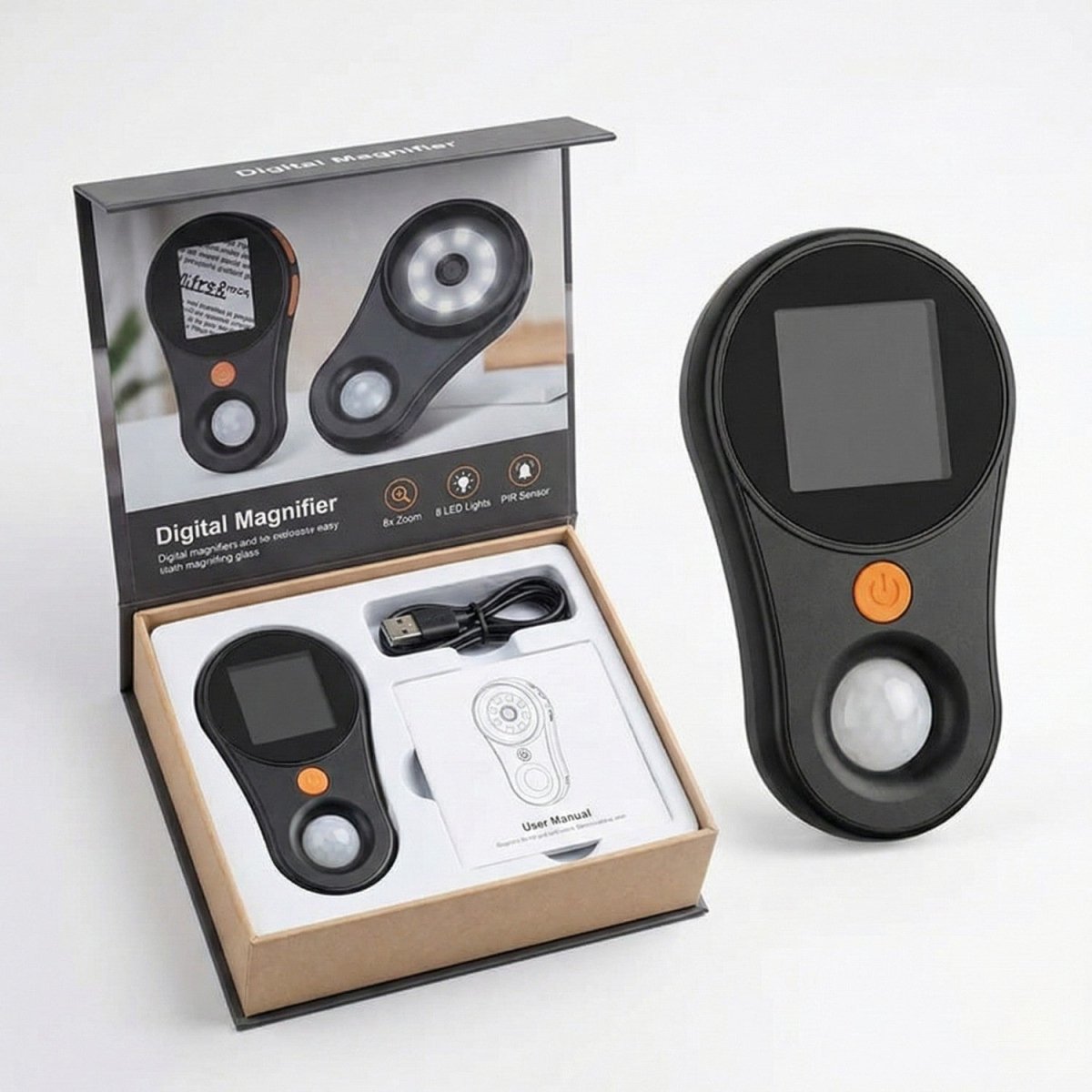 Compact Digital Magnifying Glass