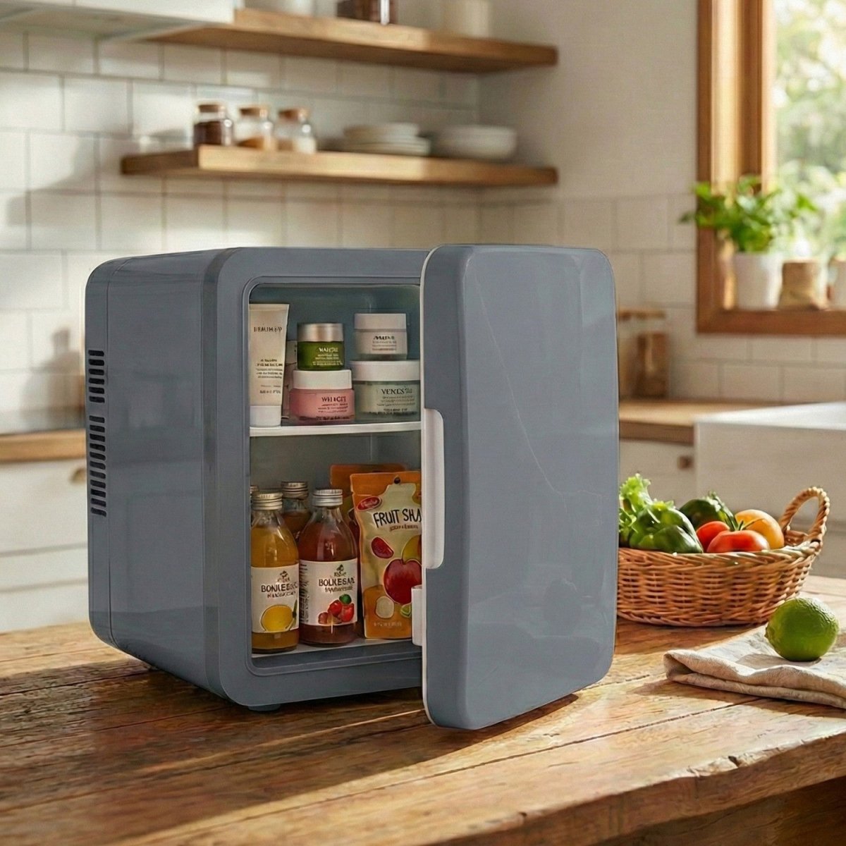 Compact USB Mini Fridge for Desk & Travel