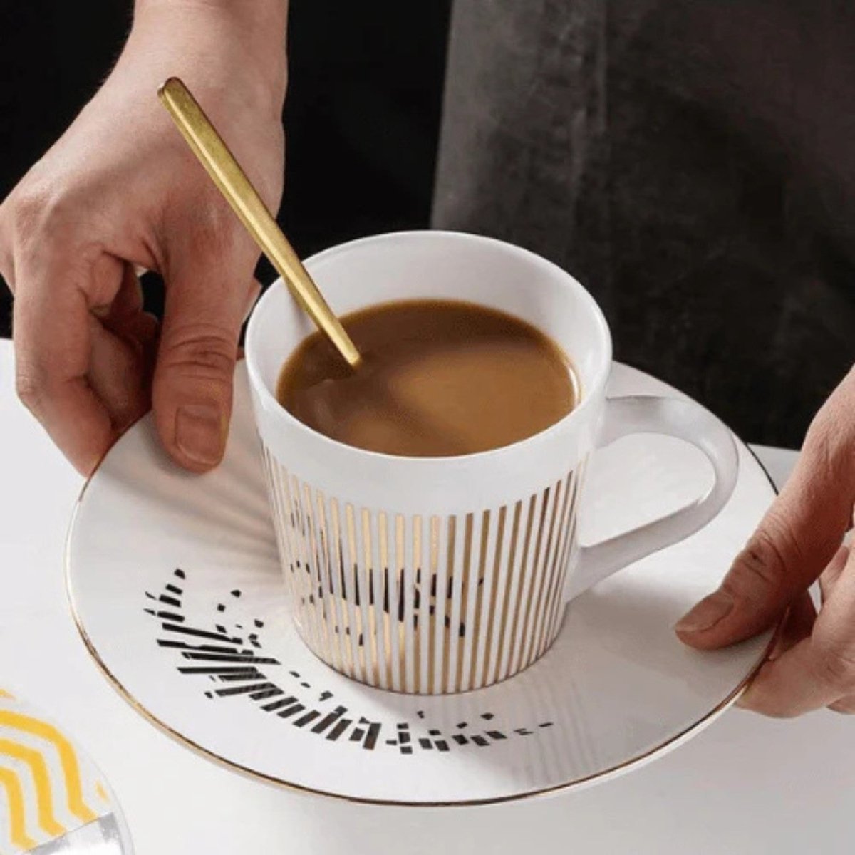 Creative Reflection Coffee Cup