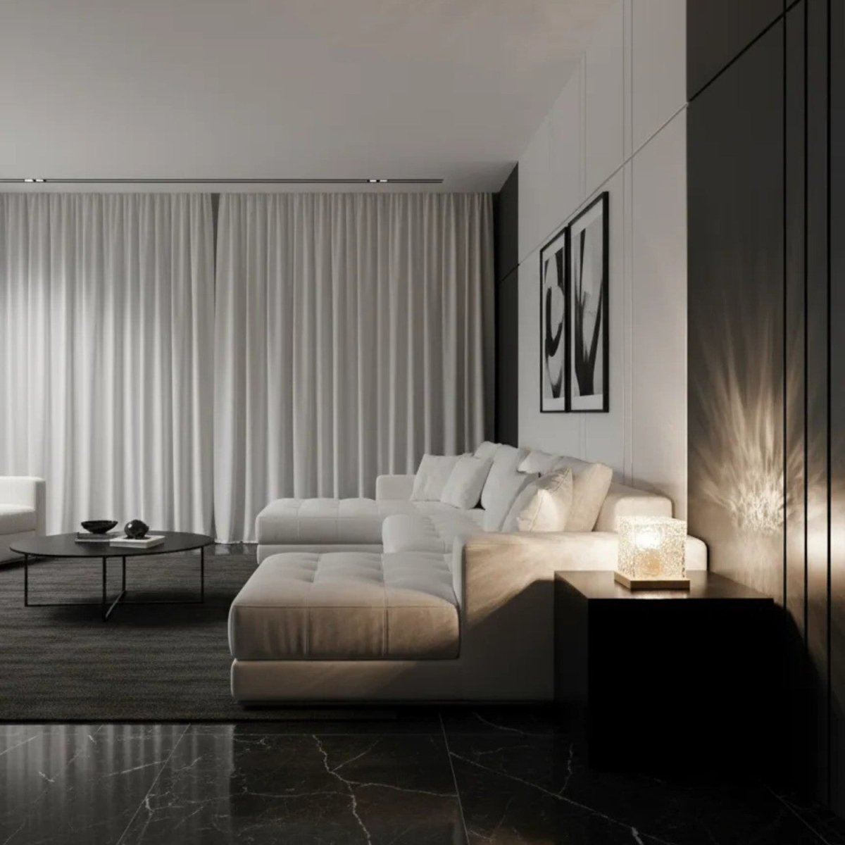 Crystal Cube LED Lamp