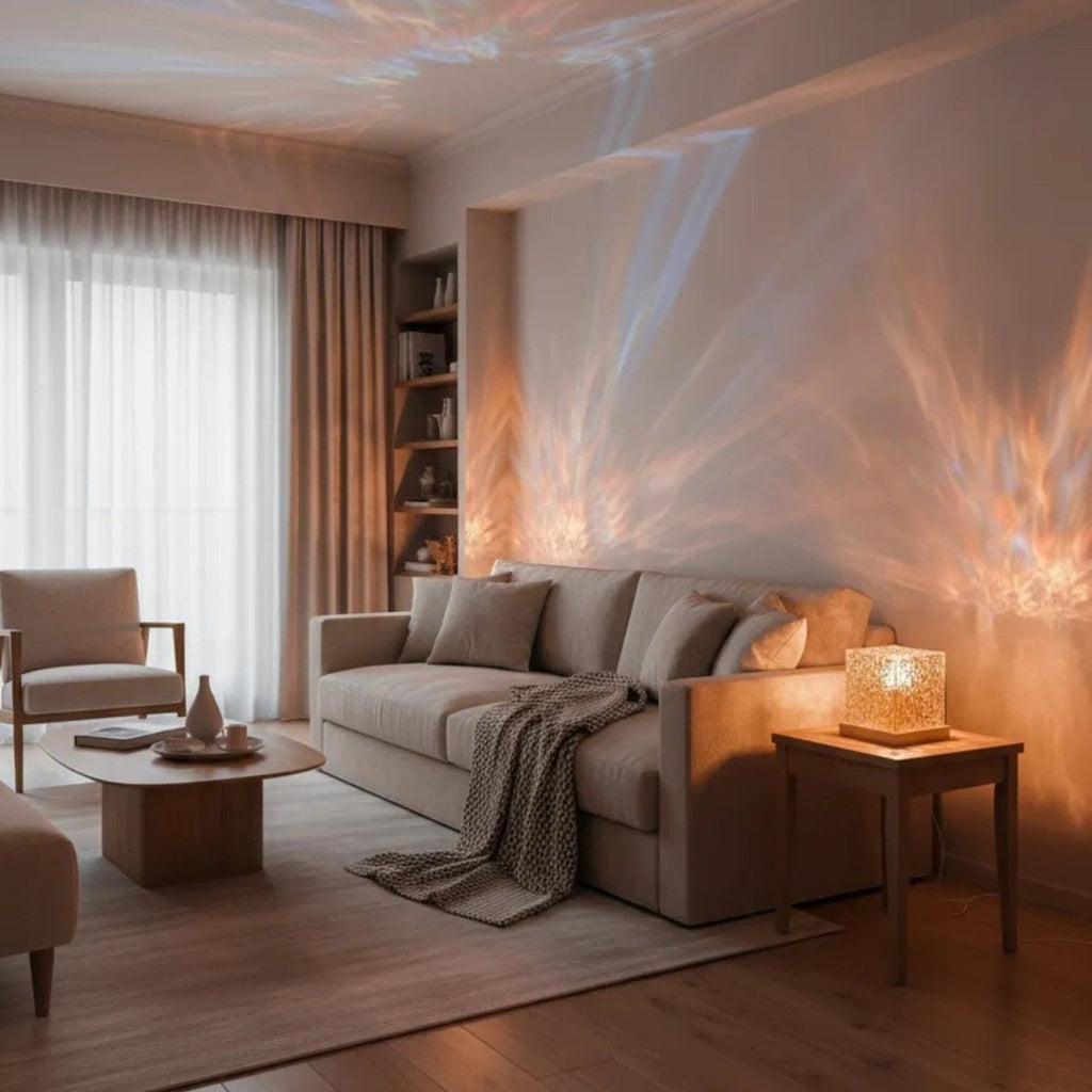 Crystal Cube LED Lamp