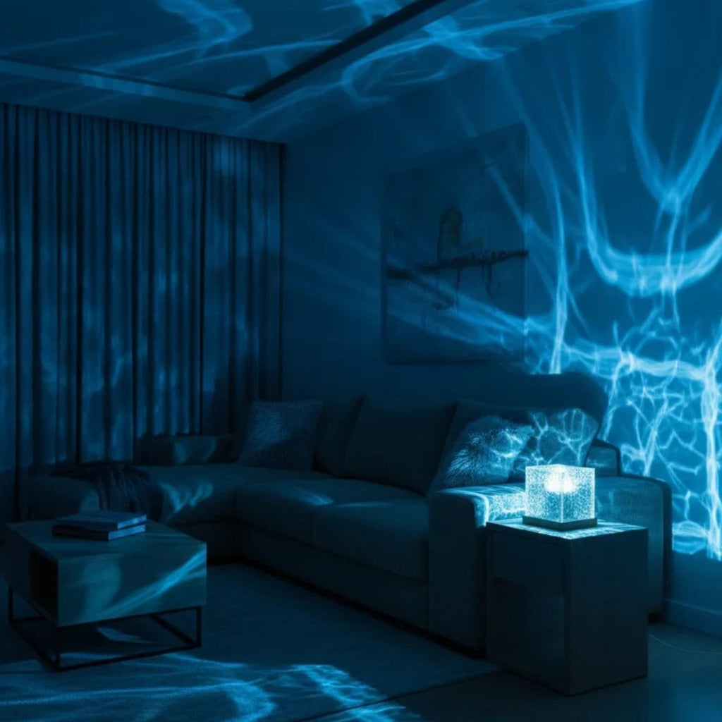 Crystal Cube LED Lamp