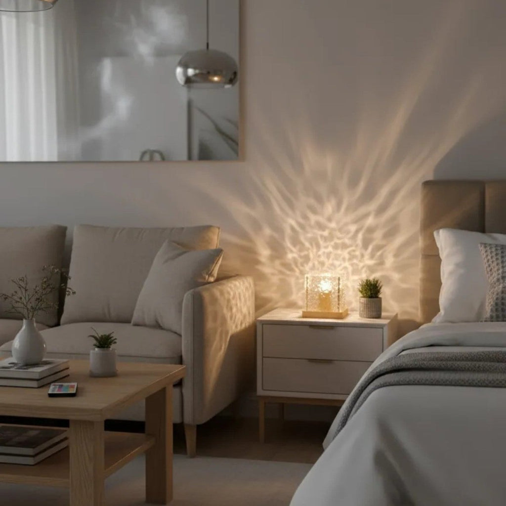 Crystal Cube LED Lamp