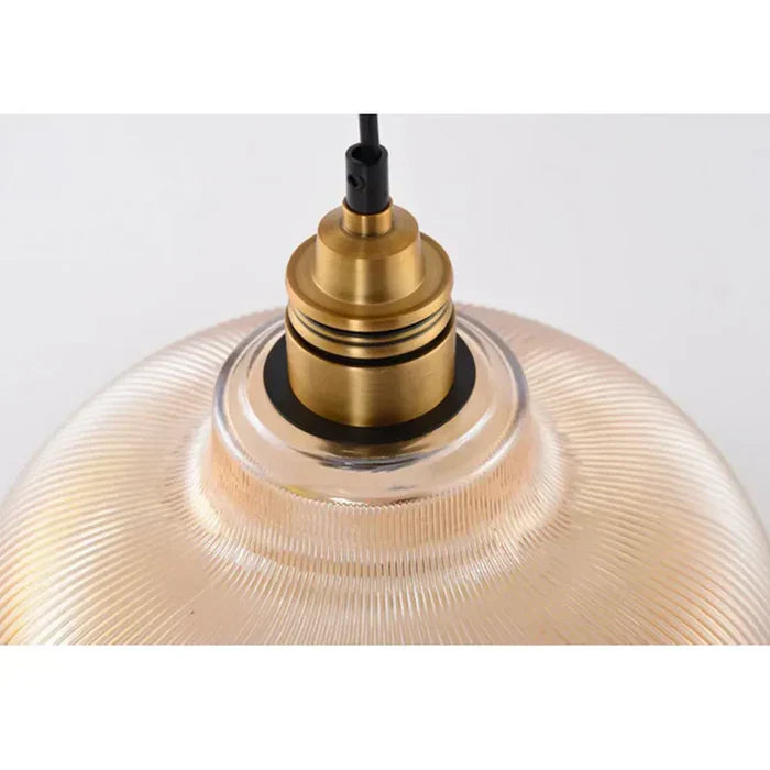 CrystalLoom Glass Pendant Light