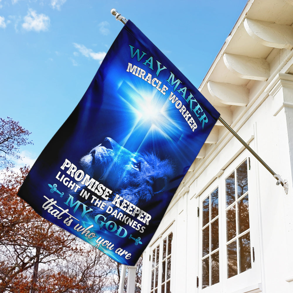 Way Maker Miracle Worker Jesus Christ Flag 3-Day Shipping