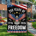 America Semiquincentennial 250 Years of Freedom 250th Anniversary Flag