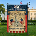 250 Years of Freedom We The People Garden Flag, America 1776 2026 Anniversary Flag Decor
