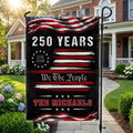Personalized 250 Years of Freedom Semiquincentennial Decor, 1776 2026 Custom American Patriotic Flag
