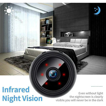 Mini Wireless Magnetic Camera, Live Audio & Video Monitoring in Real Time