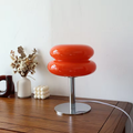 DESIGNER GLASS TABLE LAMP - AMBIENT LED LAMP FOR BEDROOM AND STUDY