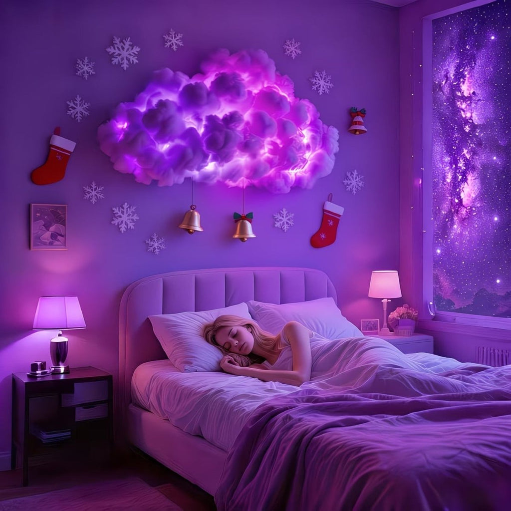 DIY LED Cloud Wall Light