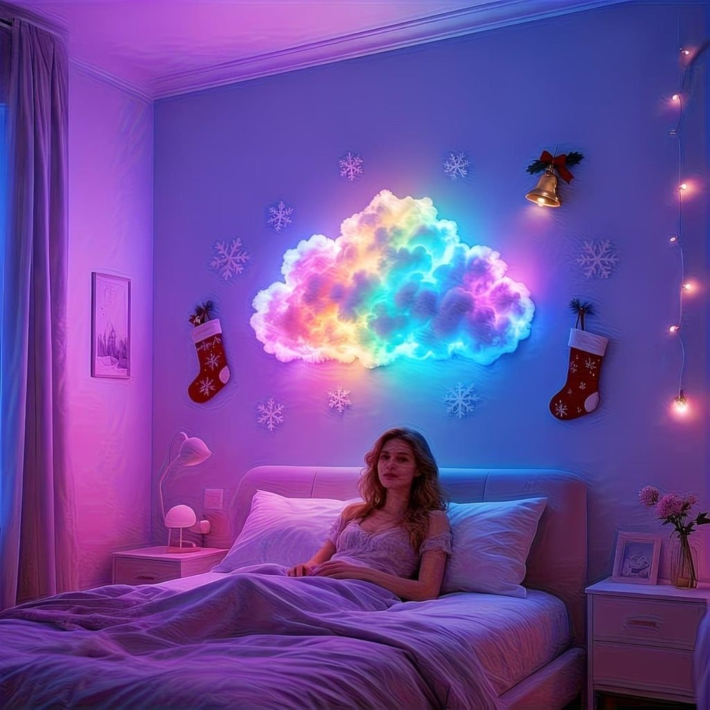 DIY LED Cloud Wall Light