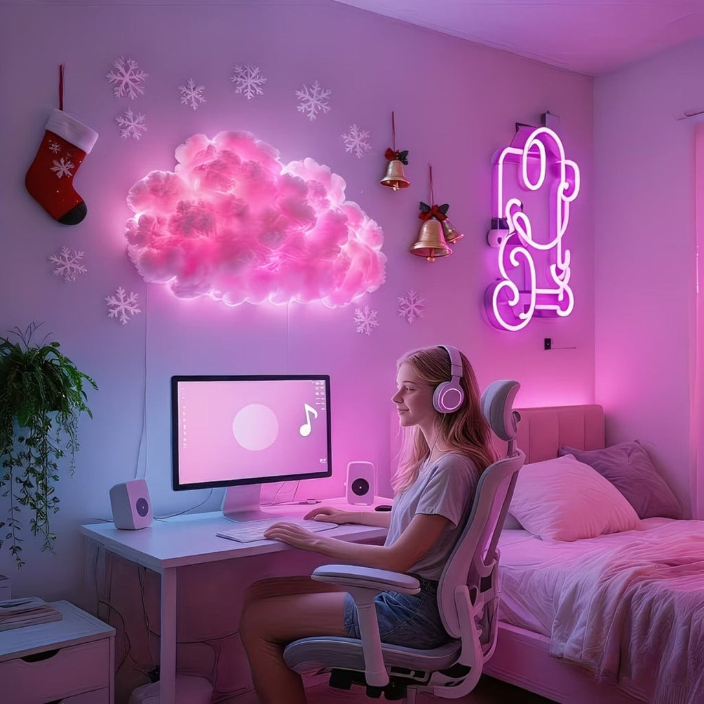 DIY LED Cloud Wall Light
