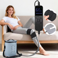 Portable Cold Therapy Machine with Circulating Water System – Adjustable Flow, Timer Settings, Collapsible 15QT Container