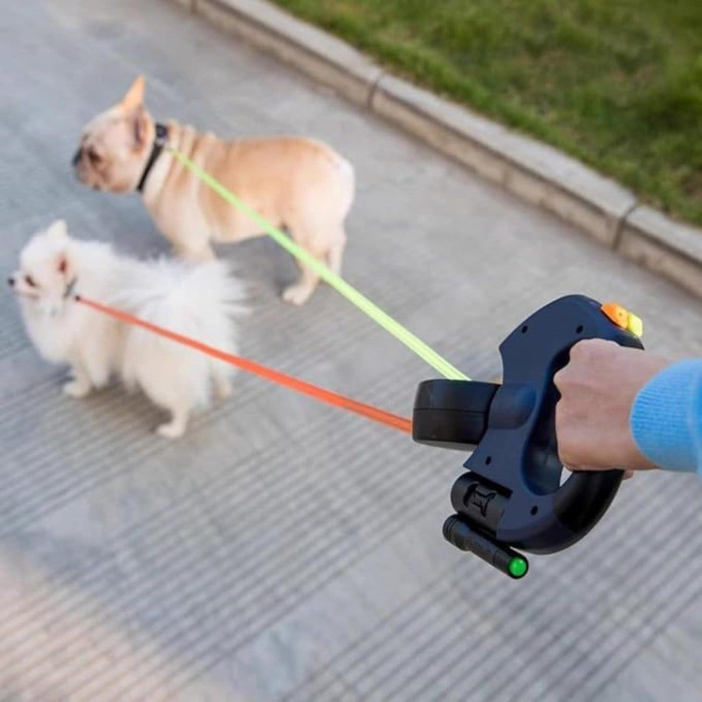 Dual Dog Leash Walker