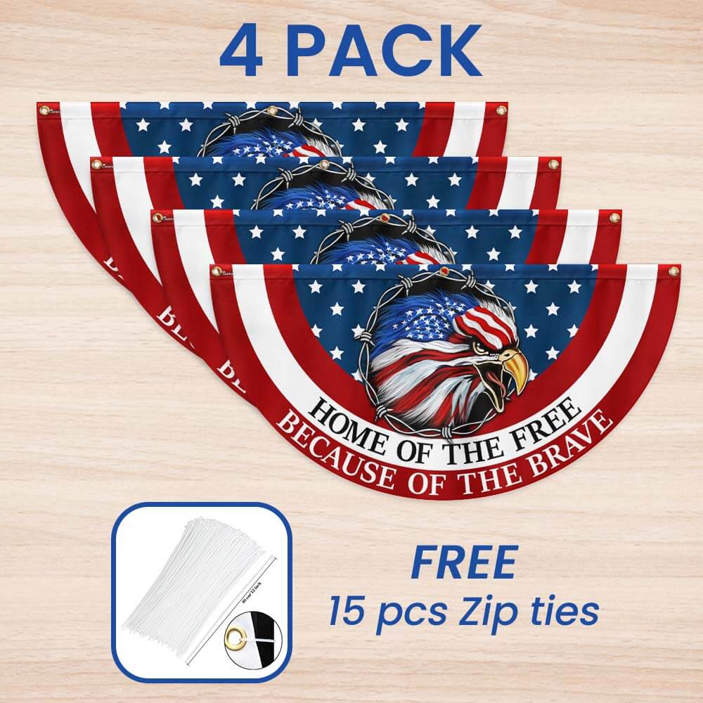 American Flag | Home Of The Free Because Of The Brave Patriotic Flag