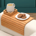Eco-Friendly Bamboo Couch Tray