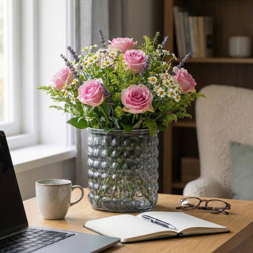 Eco-Friendly Self-Watering Hydroponic Flowerpot