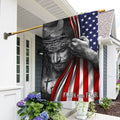 Jesus Flag Faith Over Fear God Jesus Flag, Double Side Print, 3-Day Shipping