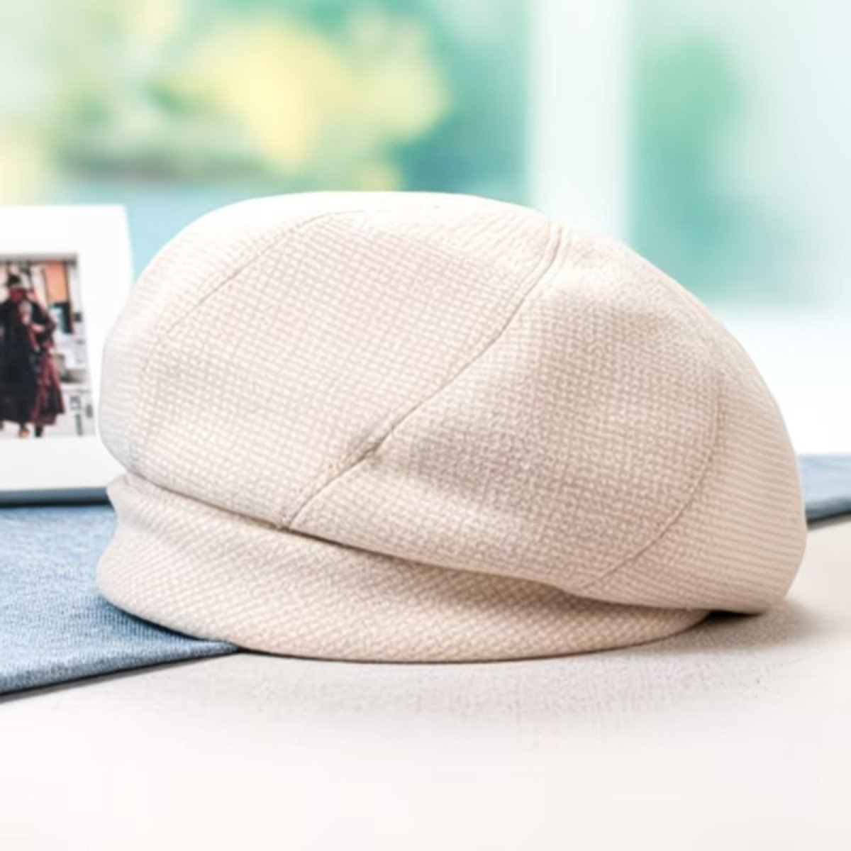 Elegant Cotton Blend Women's Cap