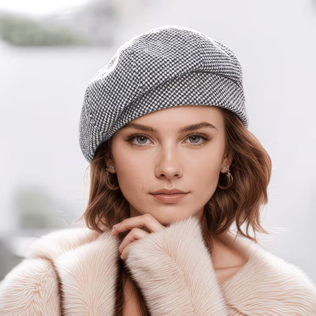 Elegant Cotton Blend Women's Cap