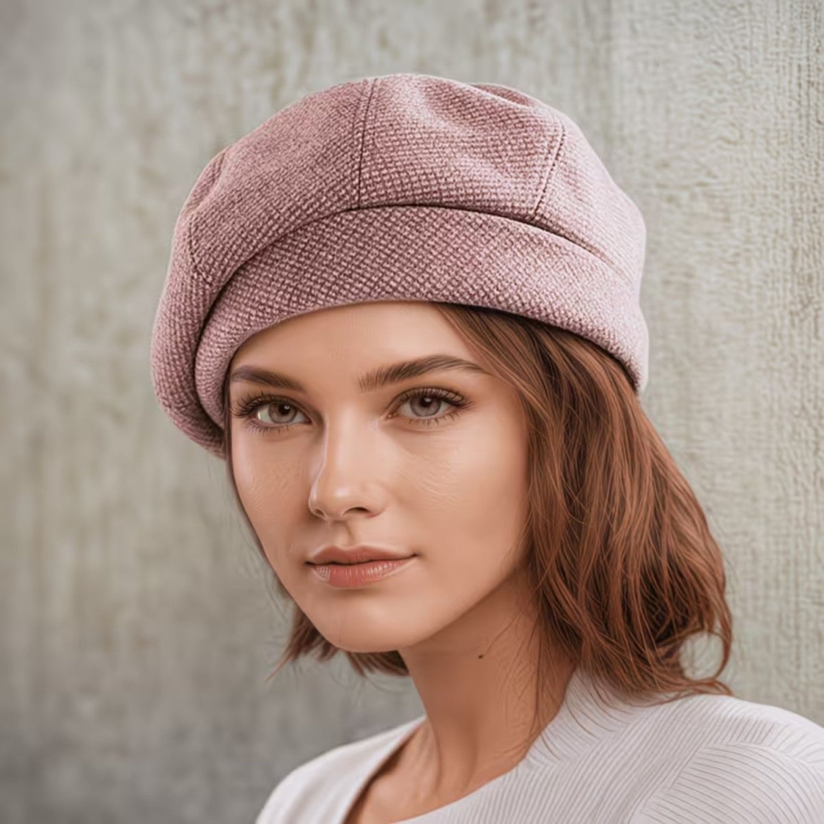 Elegant Cotton Blend Women's Cap