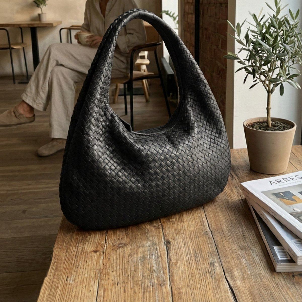 Elegant Vegan Leather Bag