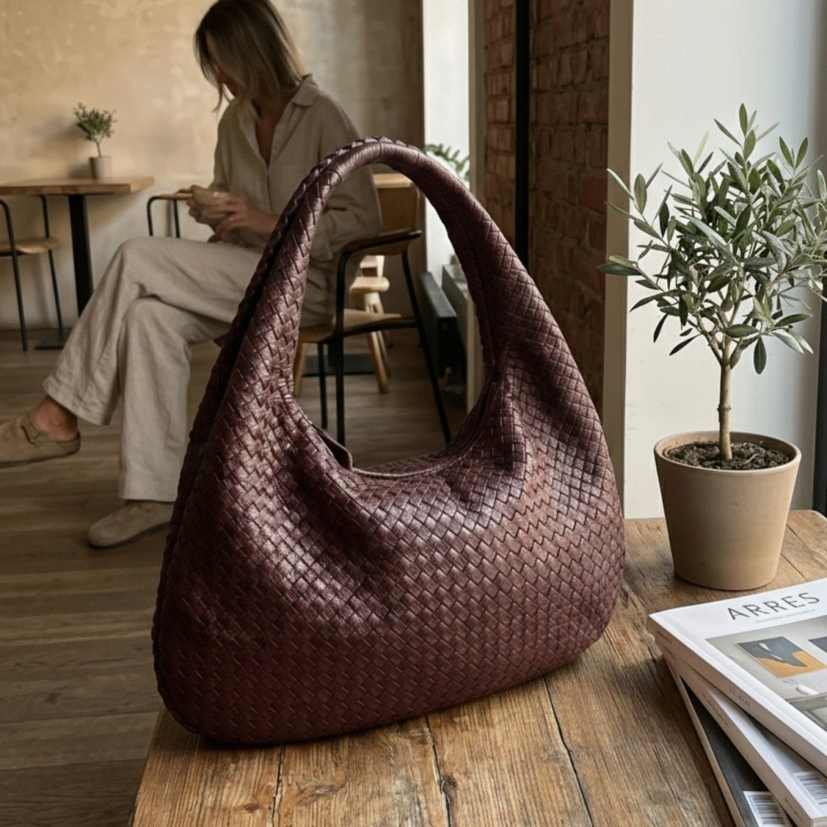 Elegant Vegan Leather Bag