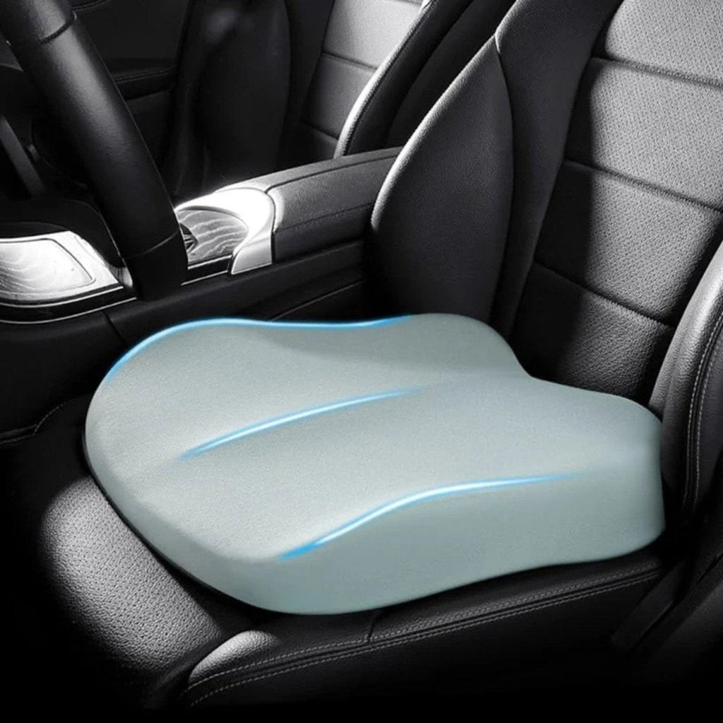 Ergonomic Car Seat Cushion for Comfort and Visibility