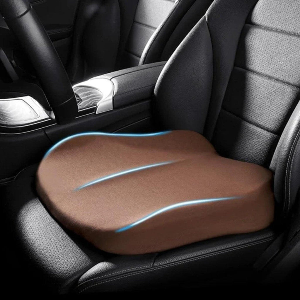 Ergonomic Car Seat Cushion for Comfort and Visibility