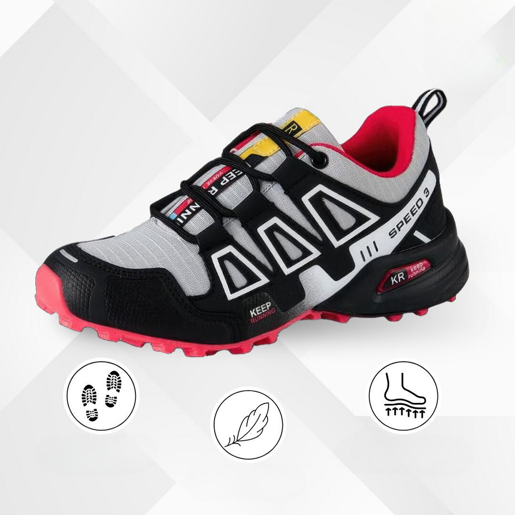 Ergonomic outdoor hiking shoes with comfort cushioning – TrailStep