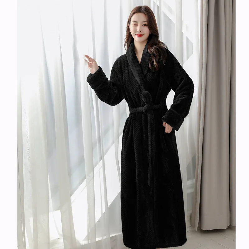 Evi Plush Bathrobe | Stylish and Comfortable