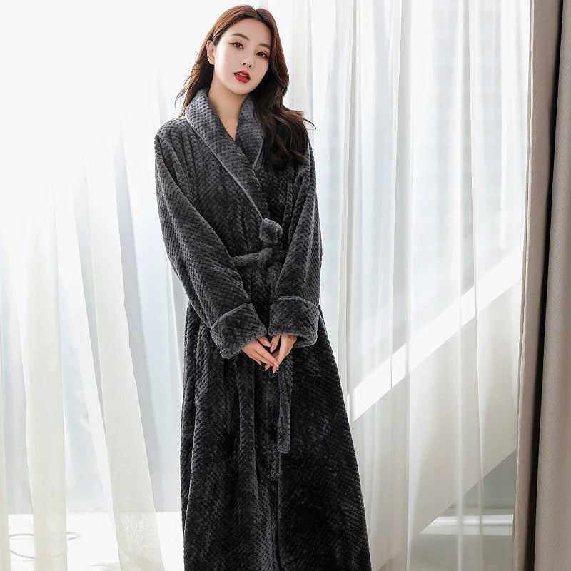 Evi Plush Bathrobe | Stylish and Comfortable