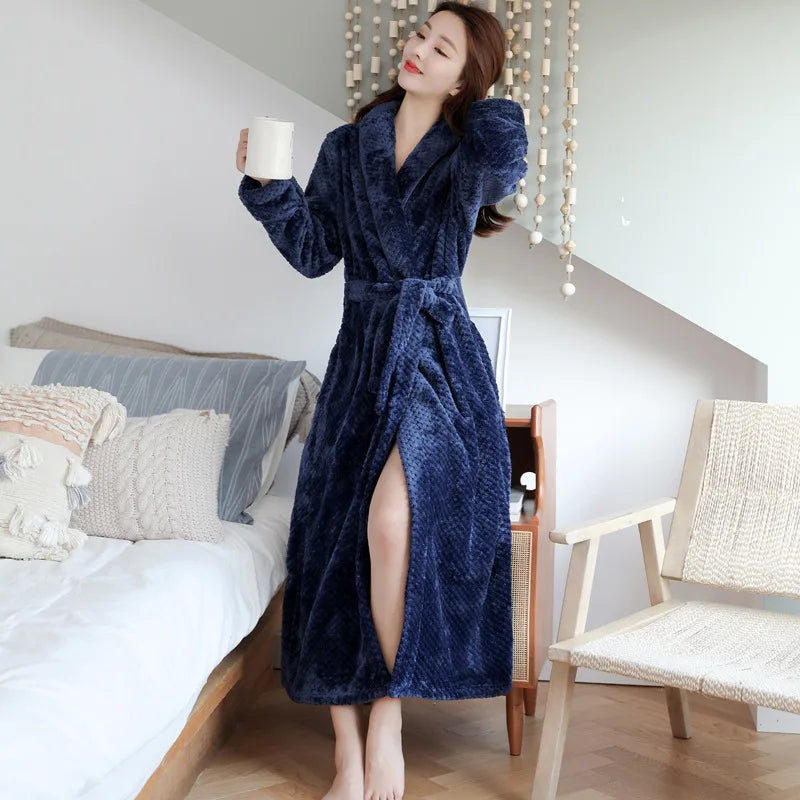 Evi Plush Bathrobe | Stylish and Comfortable