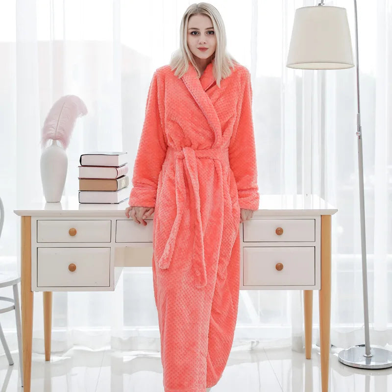 Evi Plush Bathrobe | Stylish and Comfortable