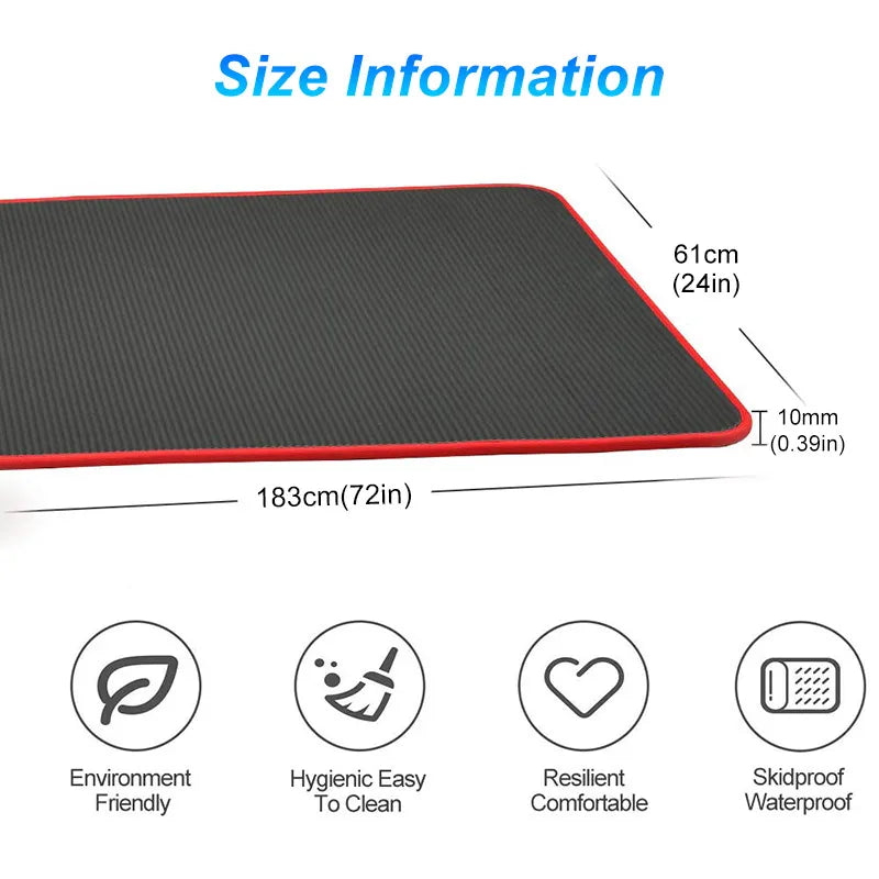 Extra Thick Anti-Slip Yoga Mat – FlexiMat