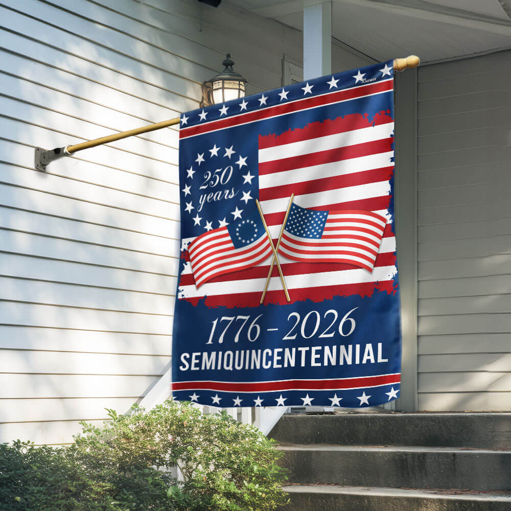Flagwix American Flag - America 250th Anniversary Semiquincentennial Decorative Flag 3-Day Shipping