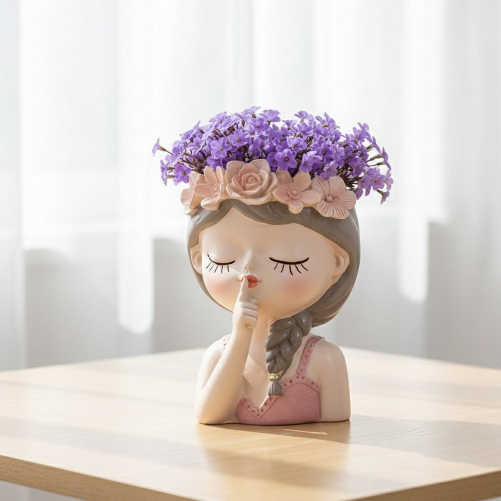 Fairy Flower Pot Ornament for Decoration