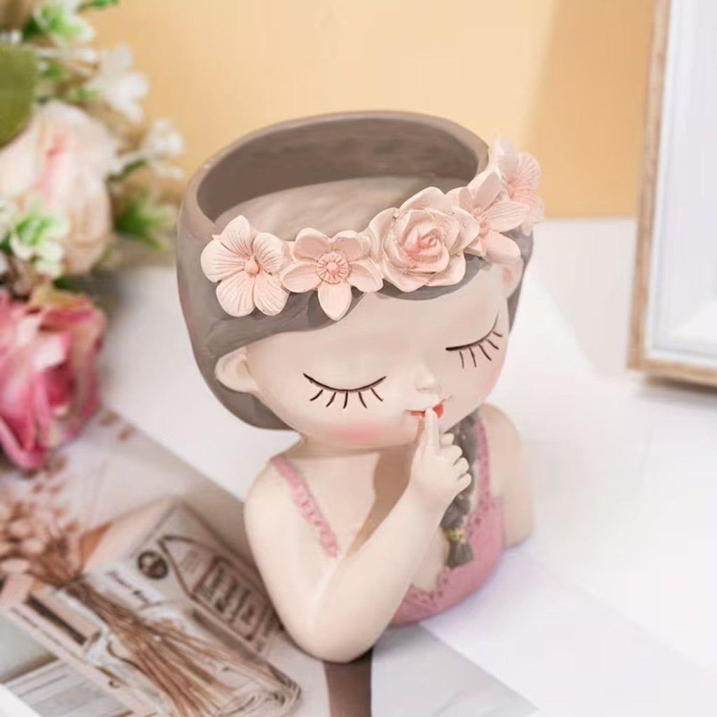 Fairy Flower Pot Ornament for Decoration