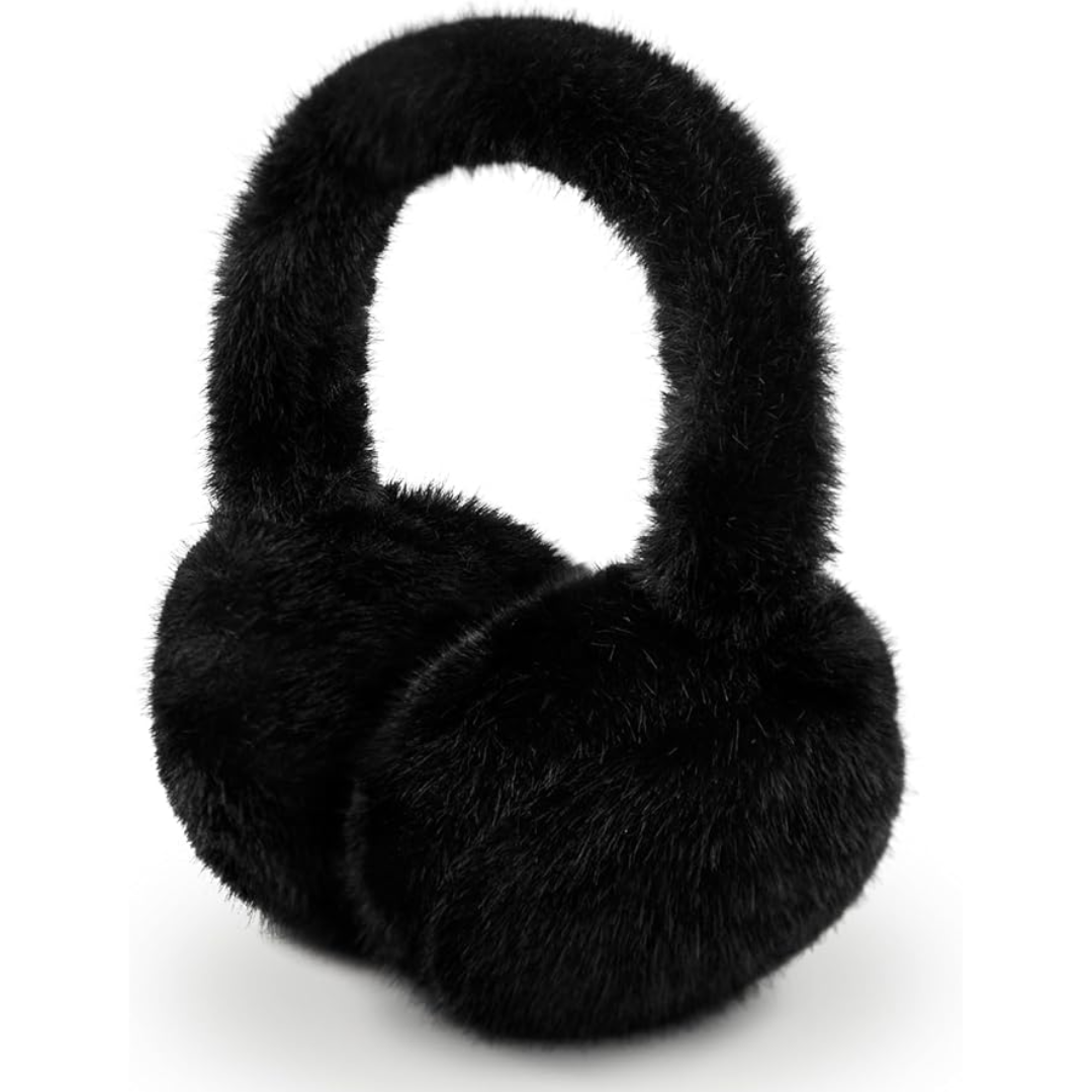 Fluffy Foldable Faux Fur Winter Ear Warmers - FauxSnugs