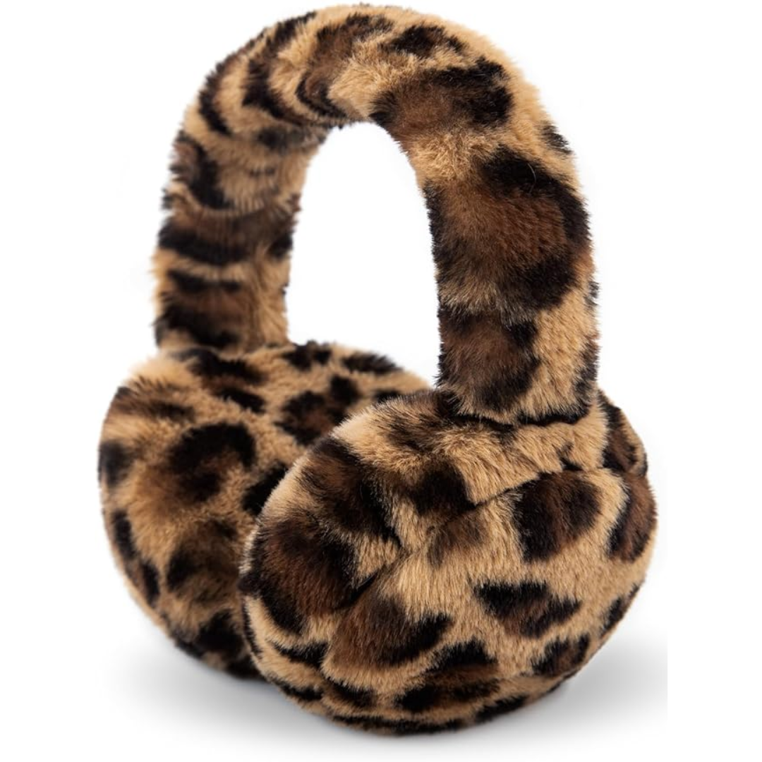 Fluffy Foldable Faux Fur Winter Ear Warmers - FauxSnugs